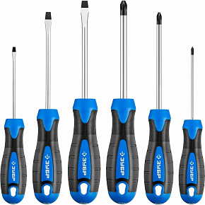 ЗУБР Набор отверток 25239, 6 предметов
