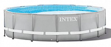 INTEX Бассейн каркасный призматический (фильтр-насос), 3,05м x 76см, 26702NP 049-014 Бассейн каркасный призматический