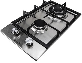 ELTRONIC (33-18) 2 конфорки, нержавеющая сталь Варочная панель