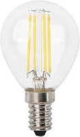 ECOLA N4PV70ELC globe LED Premium 7W/G45/E14/4000K 360° filament нейтральный белый Лампа светодиодная