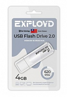 EXPLOYD EX-4GB-620-White USB флэш-накопитель