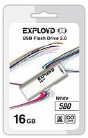 EXPLOYD 16GB 580 белый [EX-16GB-580-White] USB флэш-накопитель