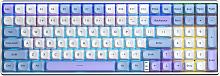 AULA S100Pro Blue-White-Dark Purple, механическая Клавиатура