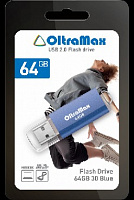 OLTRAMAX OM064GB30-Bl синий USB флэш-накопитель