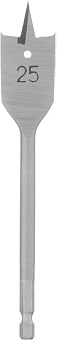 MATRIX Сверло по дереву перовое, 25 мм 6-гранный хвостовик//
