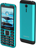 MAXVI X10i Aqua Blue Телефон мобильный