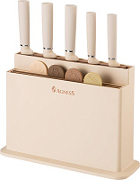 AGNESS 671-202 (10 предметов) Набор ножей