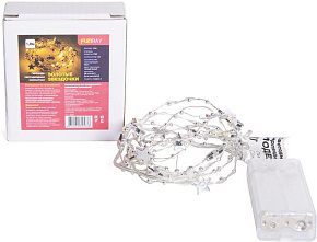 FUNRAY IP20 Золотые звездочки Модель 2 гирлянда (18201)