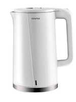 CENTEK CT-0005 White (1,7л. металл/пластик) Чайник электрический