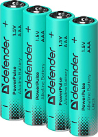 DEFENDER (56005) LR03-40box AAA, бокс, 40 шт., PowerPulse Батарейки