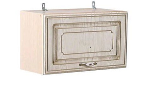 БИТЕЛ АНЖЕЛИКА ШКН 600ДУ фасад ясень/патина,каркас-дуб молочный (модуль над варочной поверхностью) Кухонный модуль