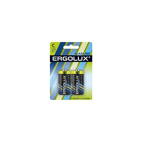 ERGOLUX (11751) LR14 Alkaline BL-2 Элементы питания ERGOLUX (11751) LR14 Alkaline BL-2