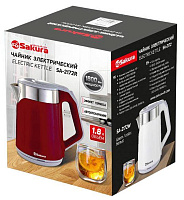 SAKURA SA-2172R 1.8л. красн Чайник электрический