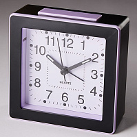 DELTA DT8-0009 Будильник 11*4.9*11см (розовый) Будильник