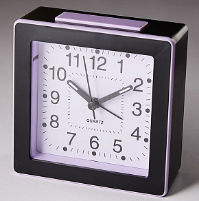 DELTA DT8-0009 Будильник 11*4.9*11см (розовый) Будильник