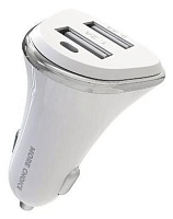 MORE CHOICE (4627151192079) AC23 2USB 2.4A белый АЗУ