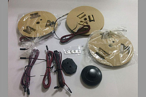 АНРЭКС JAGGER Подсветка для кровати с подъемником 3-элементная с ножным выключателем 3МХ02-LFL-BC-NOZ (1 уп.) Модульная мебель