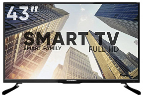 SOUNDMAX SM-LED43M02S FHD SMART TV Android Безрамочный LED-телевизор
