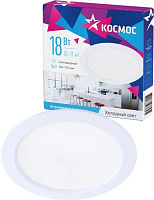КОСМОС KDownL18W6400K белый Панель светодиодная