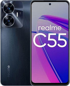 REALME C55 RMX3710 8/256Gb Black Смартфон