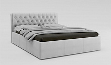 BONMEBEL Кровать Дженни с подъемным механизмом 1600х2000 кожзам: белый (5 пак.) Кровать