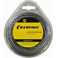 CHAMPION C7062 Корд трим.ALU TWIST 2.4мм*12м (витой) Корд триммерный