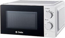 DELTA DL-87L20 черный\белый Микроволновая печь