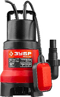 ЗУБР НПГ-М1-750 Насос погружной дренажный для загрязненной воды Насос