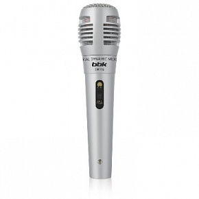 BBK CM-114 серебро Микрофон
