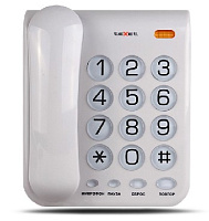 TEXET TX-262 Light Gray Телефон проводной
