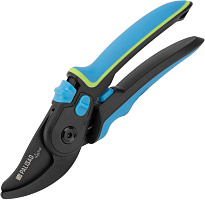 PALISAD Секатор , 225 мм, регулировка захвата, трехкомпонентные рукоятки, Luxe, 604795 PALISAD Секатор , 225 мм, регулировка захвата, трехкомпонентные