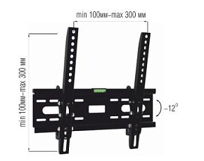 MD 3223 ULTRASLIM для 26-55" черный Кронштейн