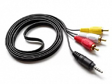 GEPLINK (АТ1006) аудио-кабель 1.0 m (mini-Jack3.5(m)  3RCA(m) (5) Аудиокабель