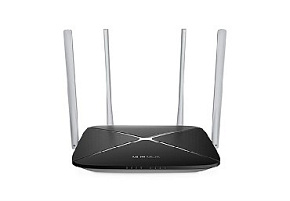 MERCUSYS AC12 черный Wi-Fi роутер/точка доступа
