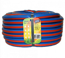 ГИДРОАГРЕГАТ Шланг поливочный Д=3/4" (20м) однослойный "СЕМИЦВЕТИК" цвет в ас-те Шланг ГИДРОАГРЕГАТ Шланг поливочный Д=3/4" (20м) однослойный "СЕМИЦВЕ