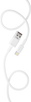 MORE CHOICE (4610196408151) K19i USB 2.0A для Lightning 8-pin - 2м White Кабель