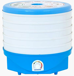 RENOVA DVN37-500/5 (В) белый/голубой Сушилка для овощей