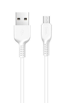 HOCO (6957531068891) X20 USB (m)-microUSB (m) 2м белый USB кабель