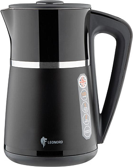 LEONORD LE-1512 black (1,7л. металл/пластик) 106188 Чайник электрический