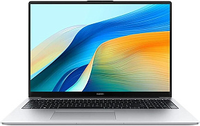 HUAWEI 16" MateBook D16 MCLG-X Core i5 13420H/16Gb/1Tb SSD/UHD/No OS/Silver (53014QKV)