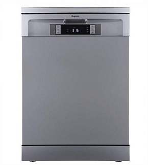 БИРЮСА DWF-614/6 M металлик Посудомоечная машина