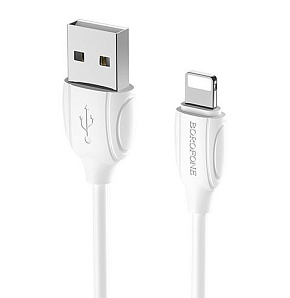 BOROFONE (6931474701763) BX19 USB-Lightning 8 Pin 3A 1M - белый Кабель 8 Pin