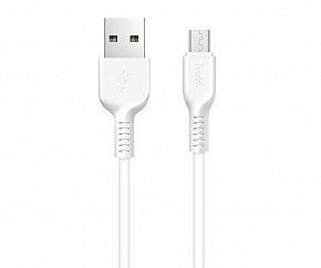HOCO (6957531061175) X13 USB (m)-microUSB (m) 1.0м - белый Дата-кабель microUSB