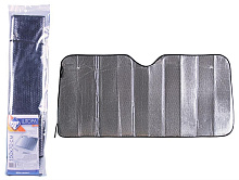 NOVA BRIGHT металлизированная, под лобовое стекло (серебро), 150х70см 46482 Шторки солнцезащитные