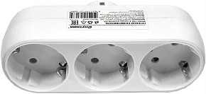 СПУТНИК SR303 16А 3 гнезда-розетки з/к Разветвитеь