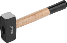 SPARTA Кувалда, 1000 г, кованая головка, деревянная двухцветная рукоятка 10905 Кувалда SPARTA Кувалда, 1000 г, кованая головка, деревянная двухцветная
