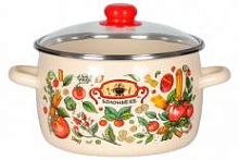 APPETITE 1RC201S Болоньезе эмал сфер 4,0л Кастрюля APPETITE 1RC201S Болоньезе эмал сфер 4,0л