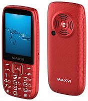 MAXVI B32 Red Телефон мобильный