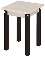 ЭЛЕГИЯ Табурет ПН ЛДСП (Венге (Лак),Ясень шимо светлый) (1 кор.) Табурет