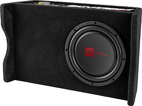 ACV CRAFT BS10A активный/корпусной плоский/1800Вт/25см/SPL-108дБ/темно-серый Автосабвуфер